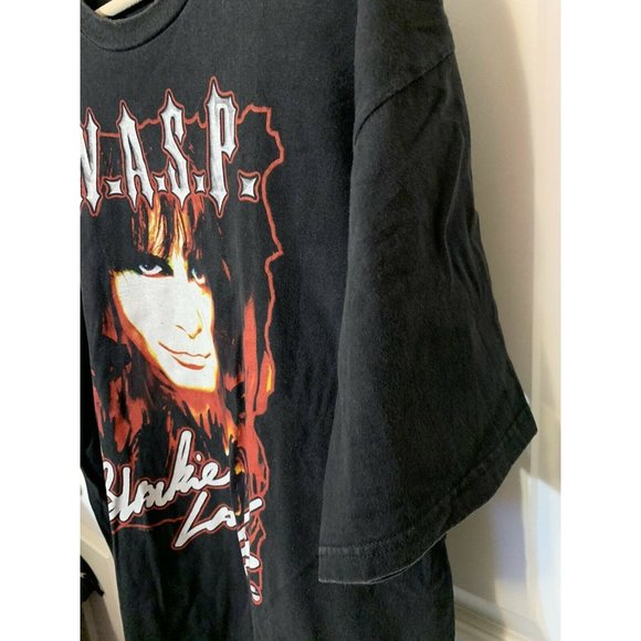 Cygnus WASP T Shirt Sz XL Men Sleeping In The Fire Blackie Lawless‎ W.A.S.P. - Picture 5 of 8